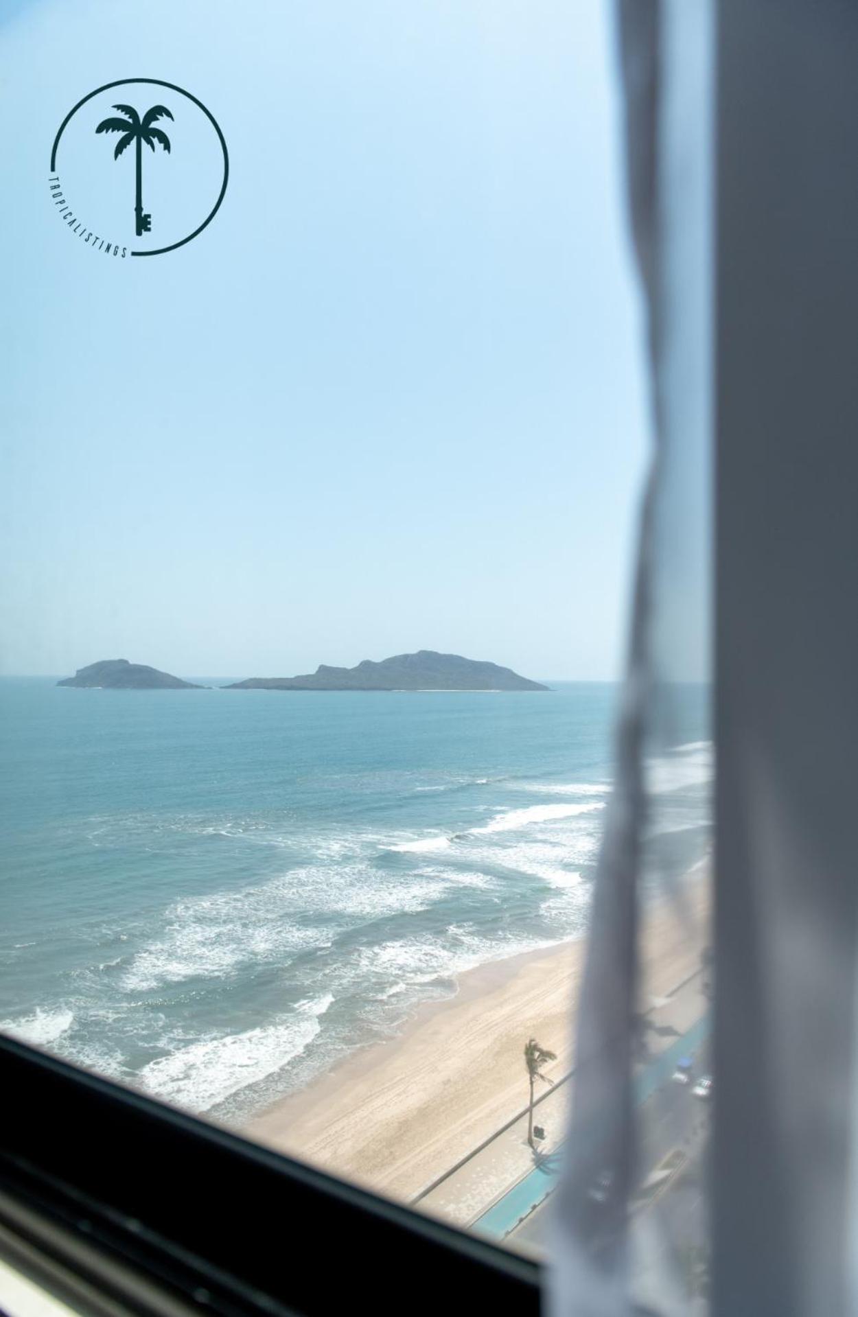 Terraza Con Vista Al Mar, Bbq Y Piscina Apartment Mazatlan Exterior photo