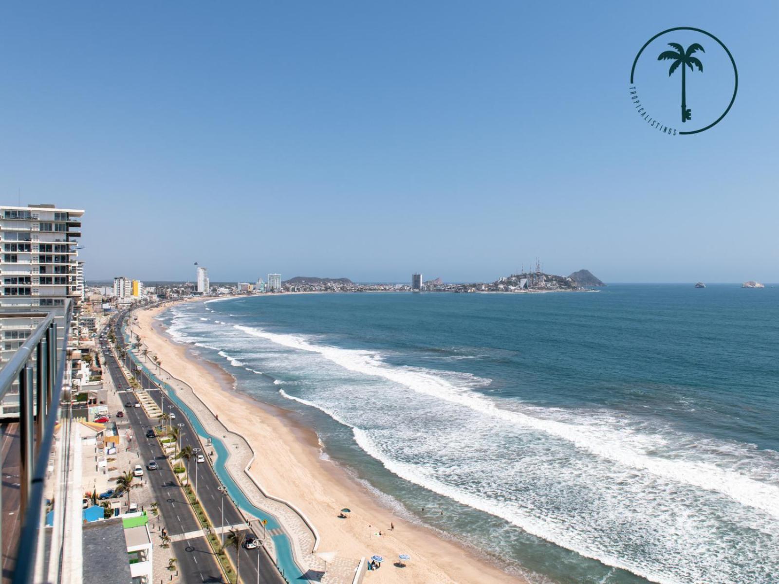 Terraza Con Vista Al Mar, Bbq Y Piscina Apartment Mazatlan Exterior photo