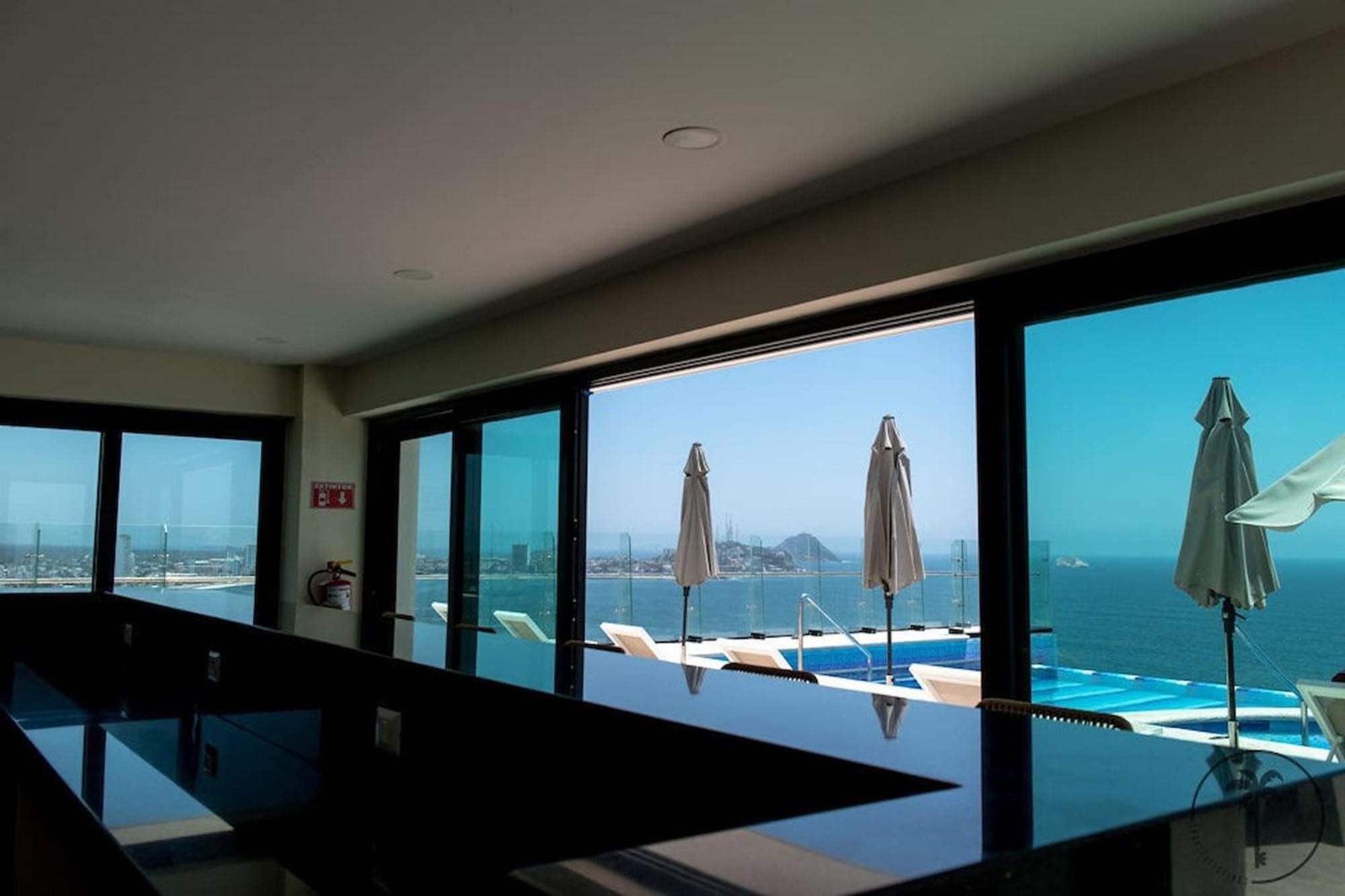 Terraza Con Vista Al Mar, Bbq Y Piscina Apartment Mazatlan Exterior photo