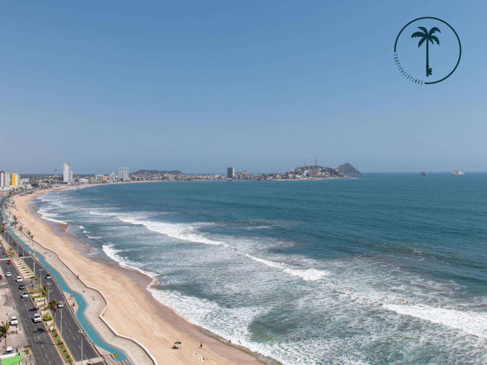 Terraza Con Vista Al Mar, Bbq Y Piscina Apartment Mazatlan Exterior photo